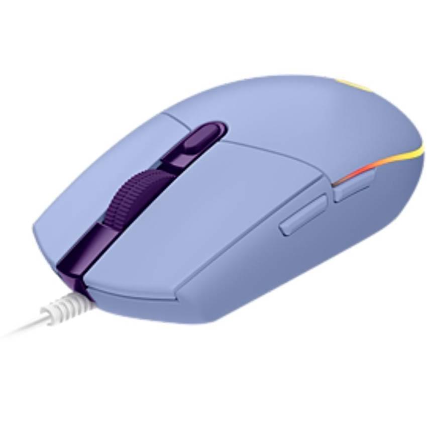 Mouse Logitech G203 Rgb Lightsync 8000 Dpi Lila